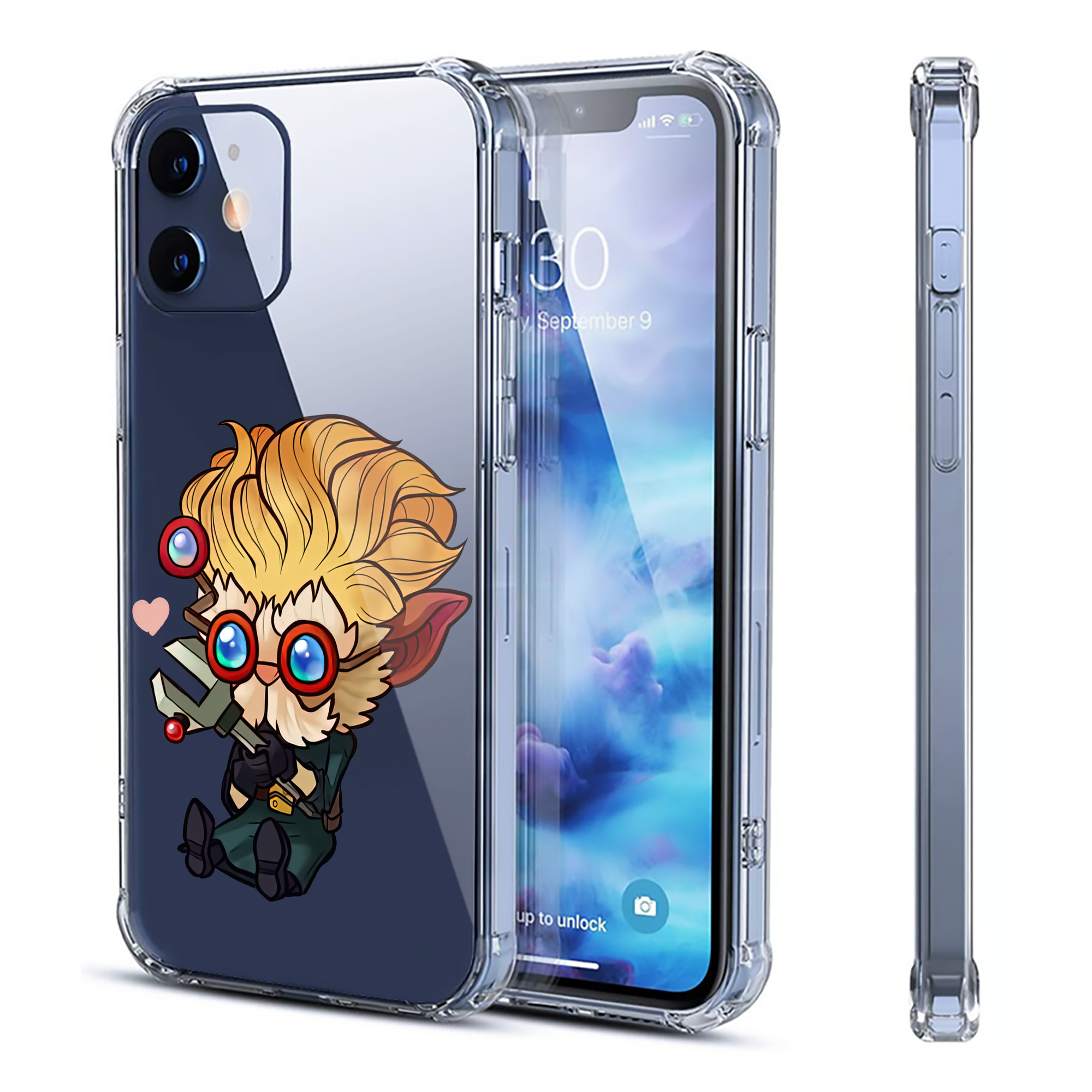 （画像用） リーグ・オブ・レジェンド League of Legends LOL 【iPhone 12シリーズ対応】透明スマホケース（クリアソフトケース）